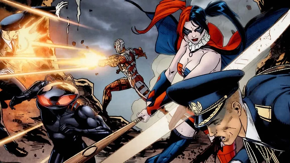 Task Force X Sees Some Action in New SUICIDE SQUAD Set Photos and ...