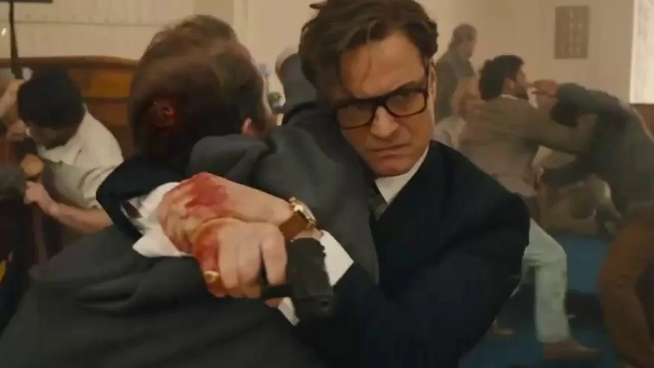 Kingsman First Mission Post Credit Scene How That Brutal Church Scene Was Made in KINGSMAN - Video — GeekTyrant