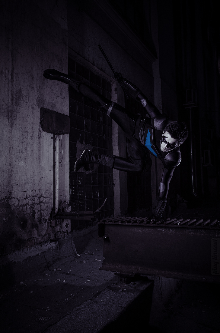 GraysonFin is Nightwing | Photo by UselessDevice