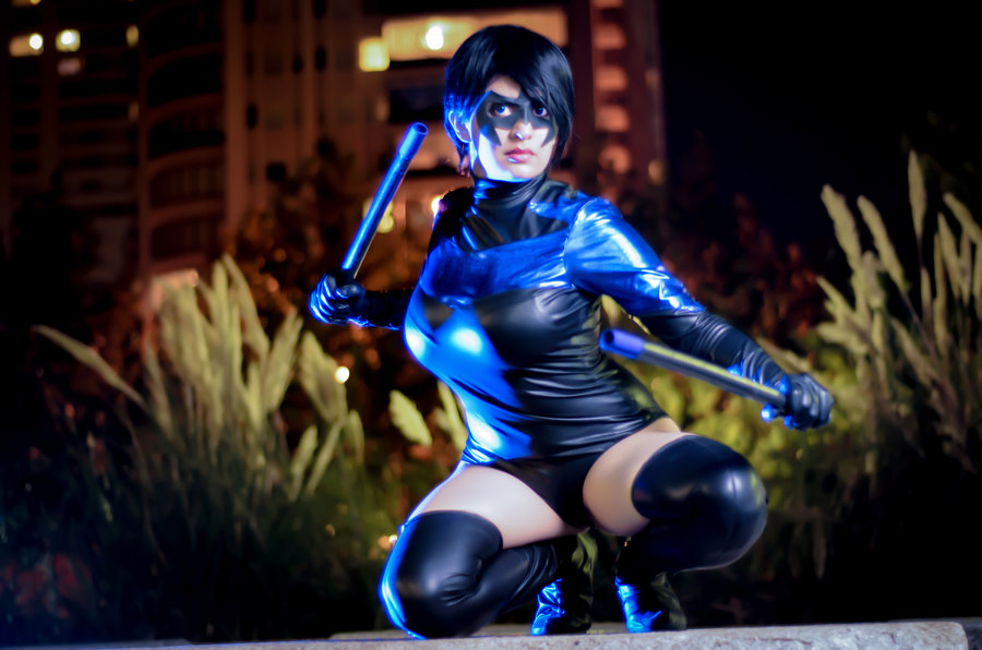 Yutarna Thetys is Nightwing | Photo by Sebastian Gambolati