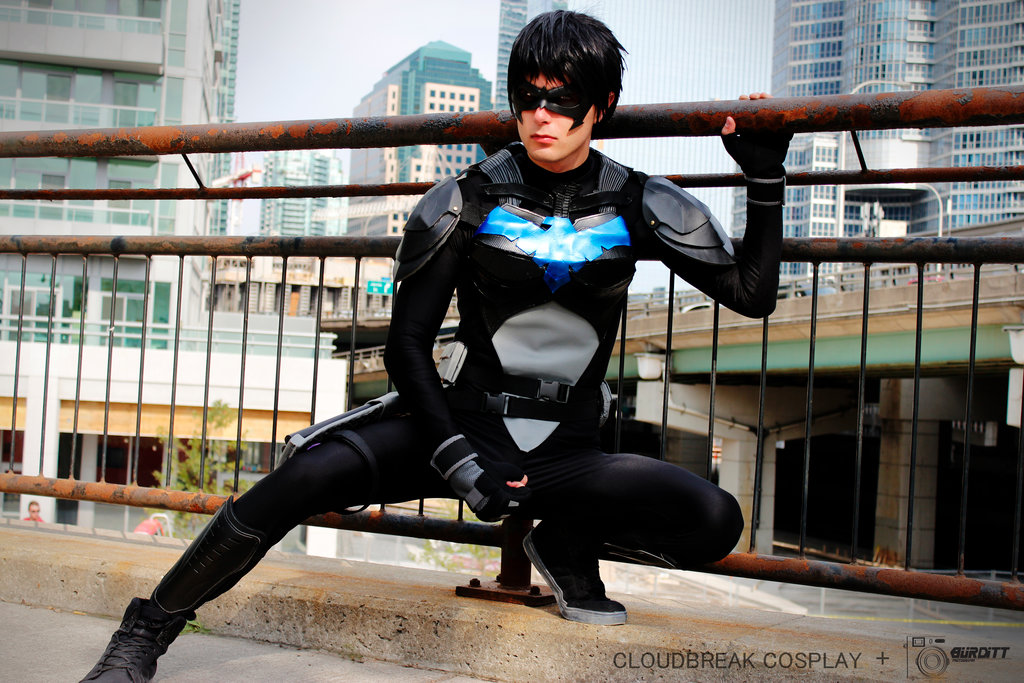 Cloudbreak Cosplay is Nightwing | Photo by Burditt Photography