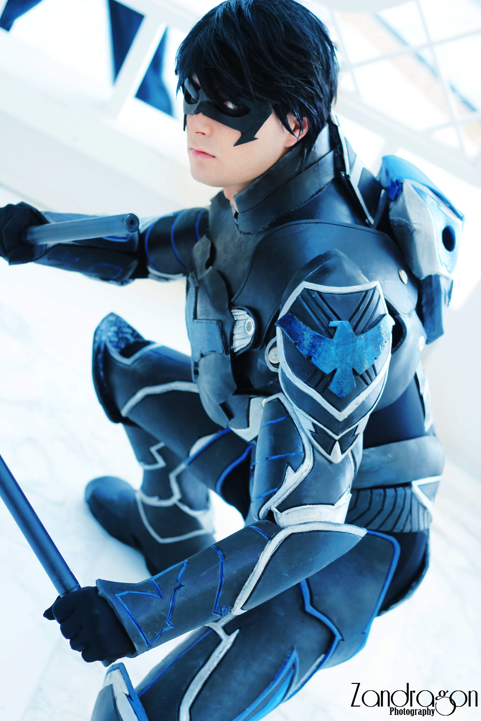 Cloudbreak Cosplay is Nightwing | Photo by Zandragon Photography