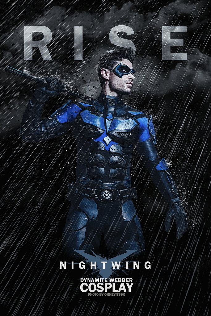 Dynamite Webber Cosplay is Nightwing | Photo by OhHeyItsSK