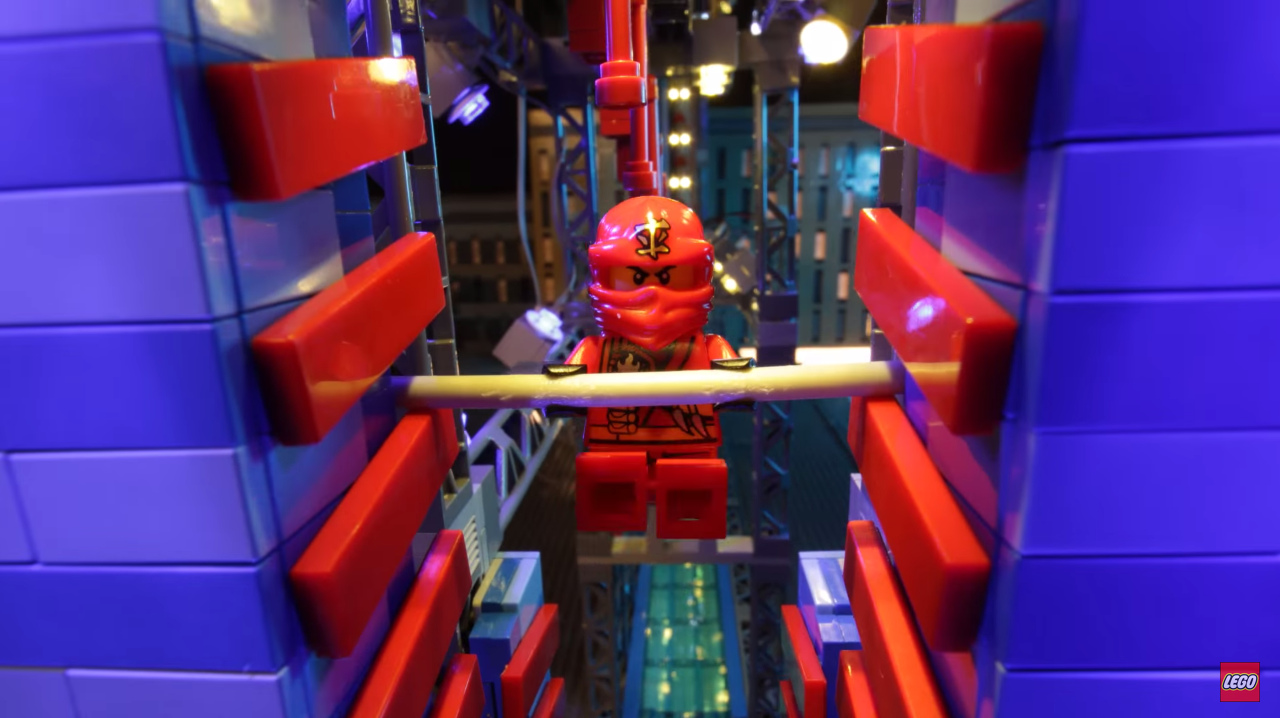 american ninja warrior lego