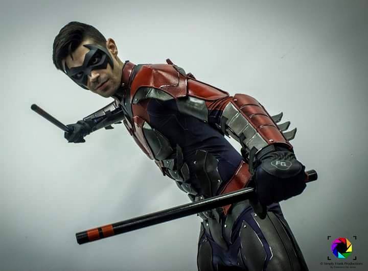 Dynamite Webber Cosplay is Nightwing | Photo by Simply Frank Productions | Mask by Tiger Stone FX