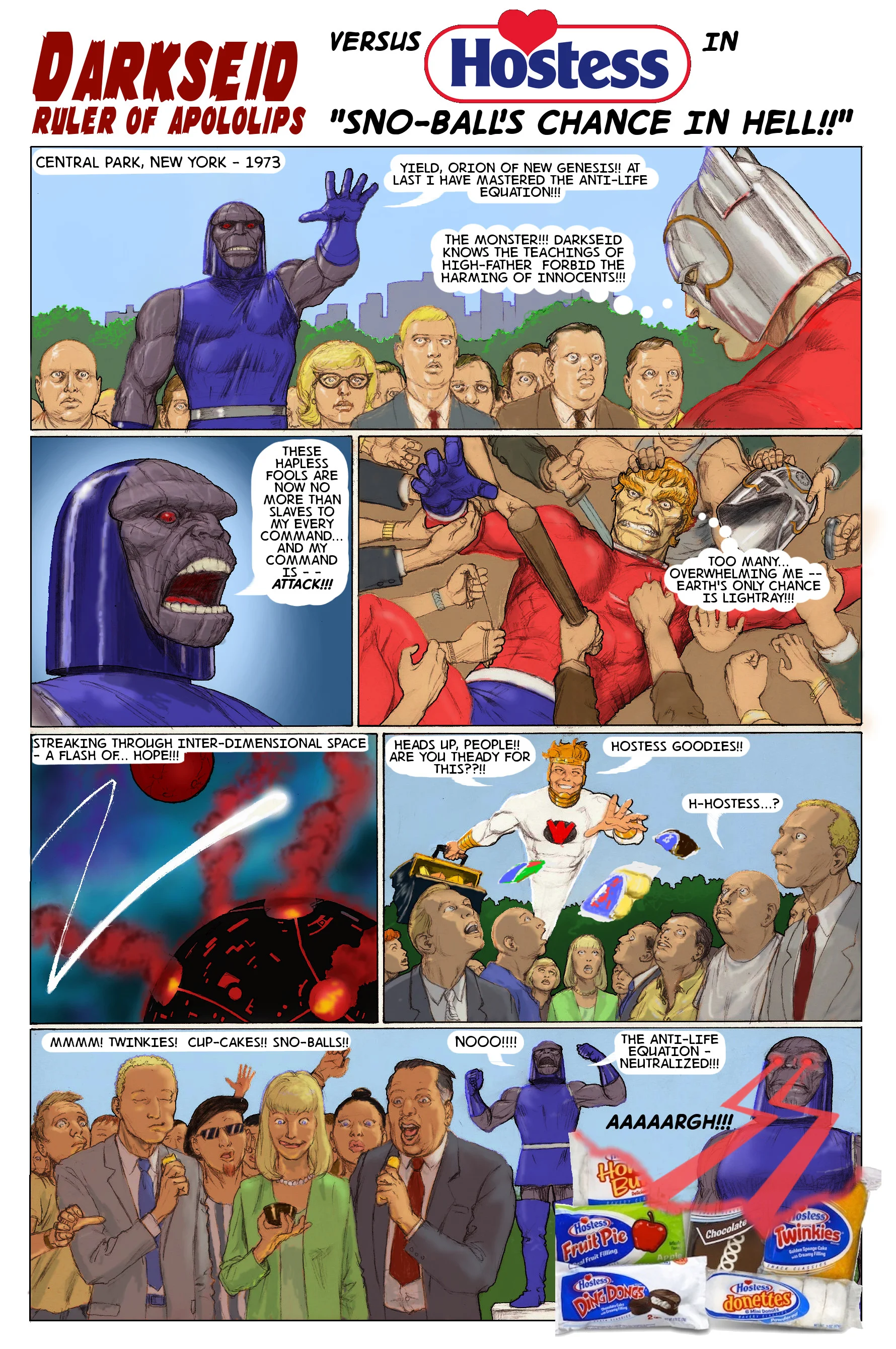 Modern Day Superhero Hostess Comic Book Promo Ads — GeekTyrant