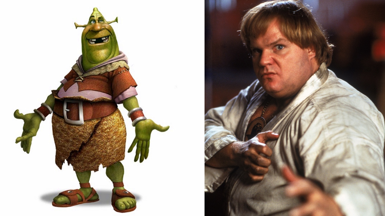 1997 SHREK Story Reel Footage Surfaces with Chris Farley as Shrek.