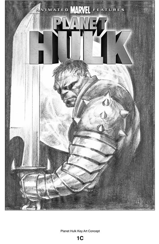 Alex Ross' Concept Sketches for Marvel's PLANET HULK Animated Film —  GeekTyrant
