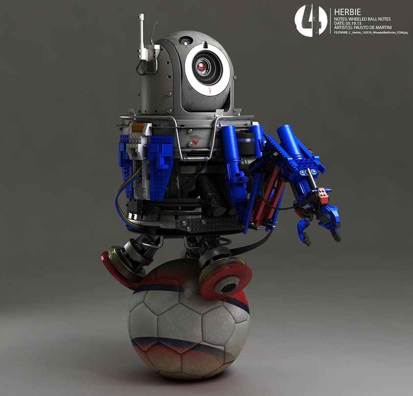 Karakter afrikansk Ydeevne FANTASTIC FOUR Concept Designs Reveal HERBIE The Robot — GeekTyrant