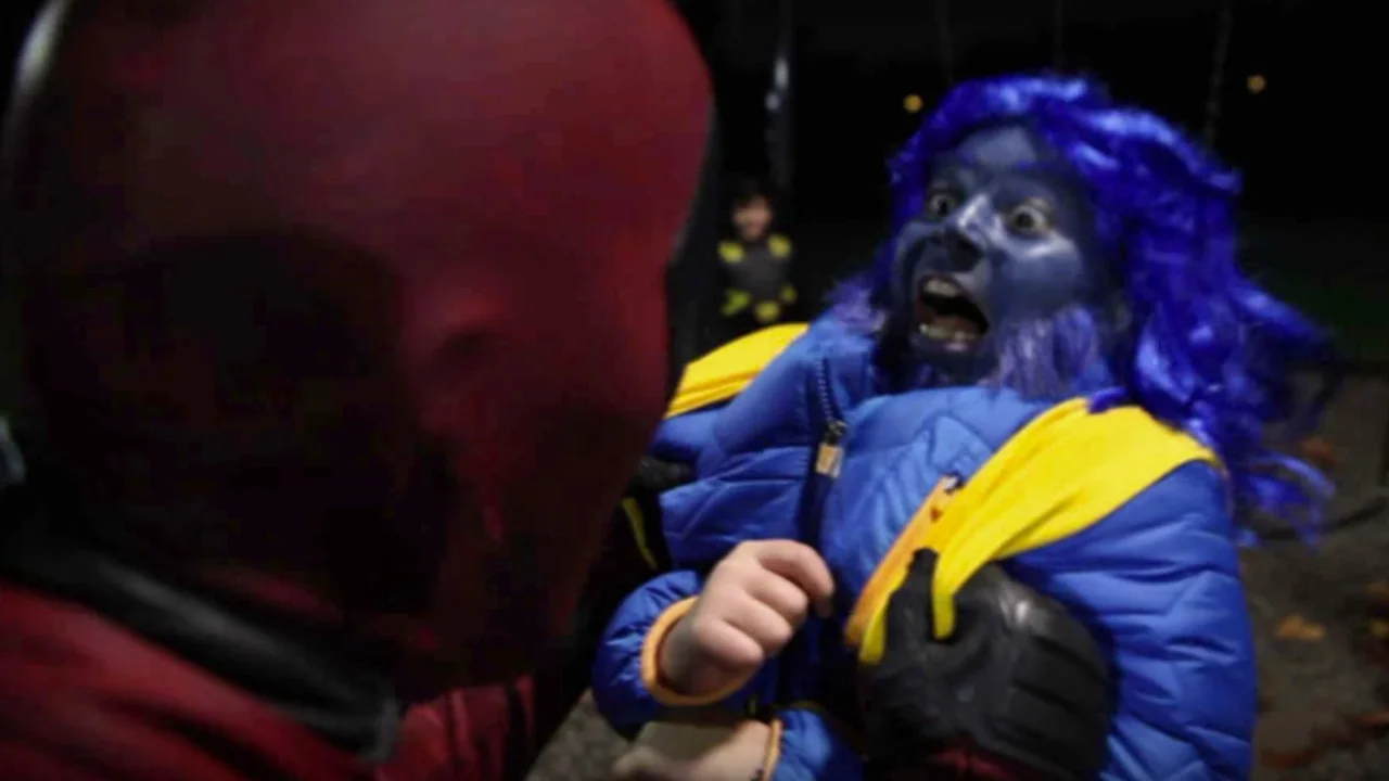 Watch a Video of Deadpool Hilariously Joining Forces With XMen Kids on