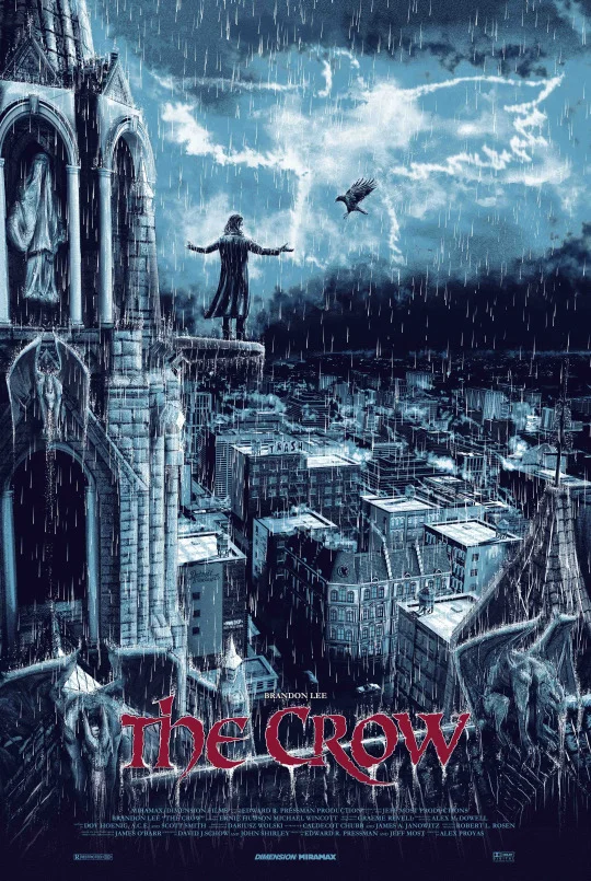 2 Beautiful Art Prints For Alex Proyas The Crow Geektyrant