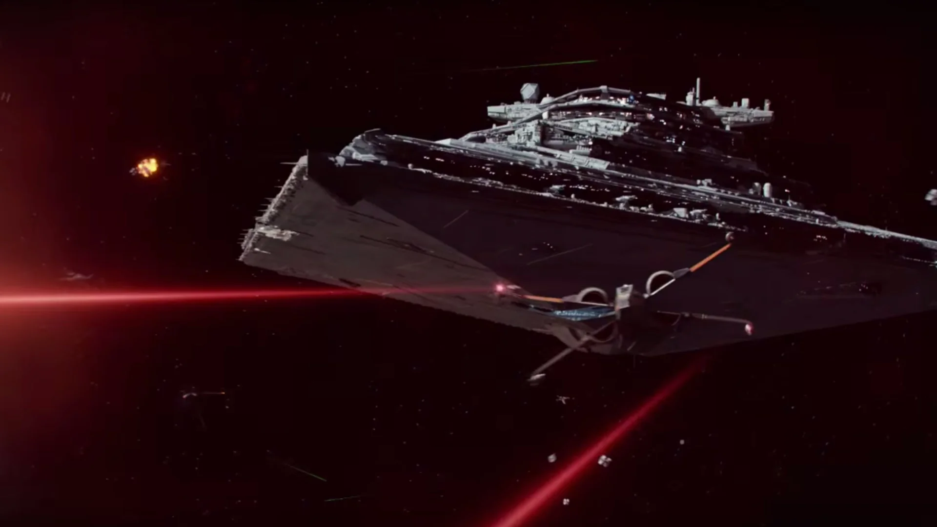 Epic Tie Fighter And X Wing Space Battle Featured In A Force