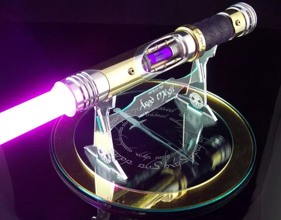 lord of the rings with lightsabers