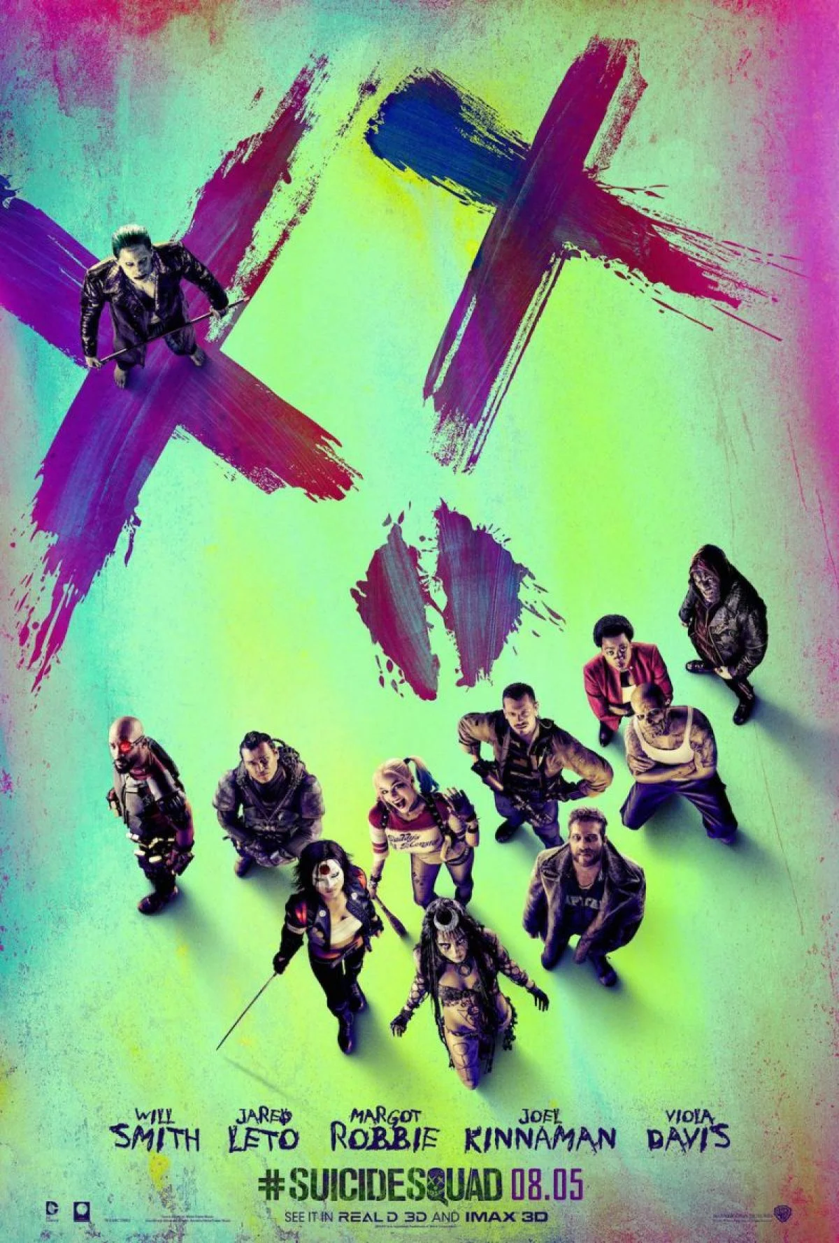 Suicide Squad Gets A Colorful And Ridiculous New Poster Geektyrant