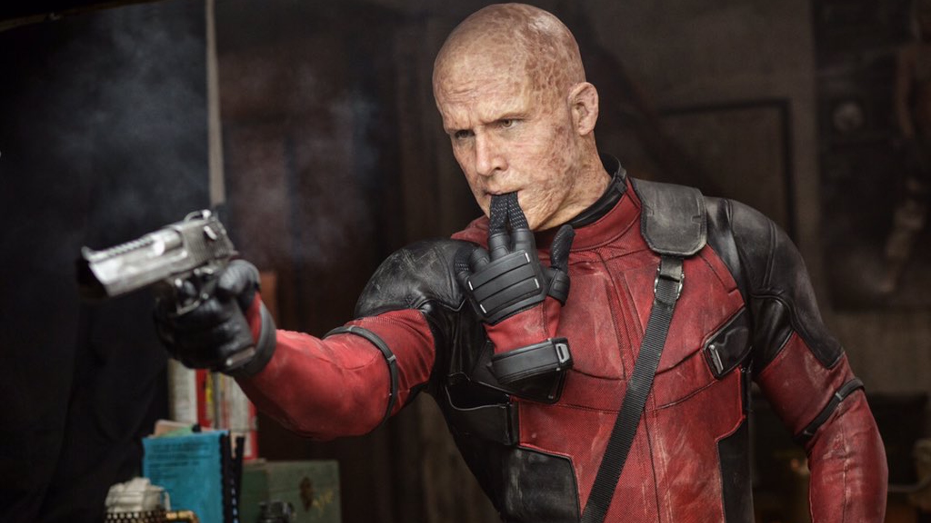 DEADPOOL IMAX TV Spot and a New Image of the Merc With His Mask Off