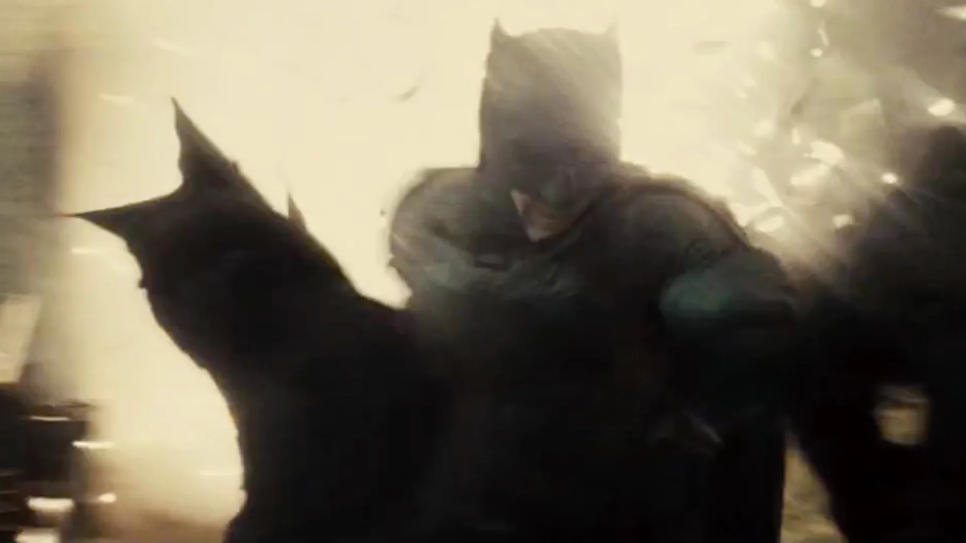 Batman Fight Scene From New BATMAN V SUPERMAN Trailer Gets 1966 Treatment