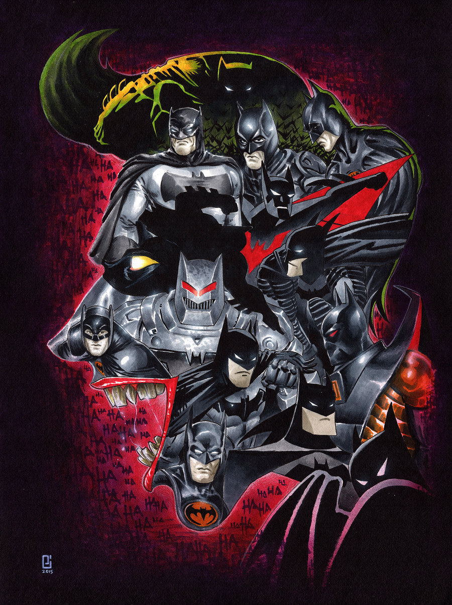 Bats In The Belfry: Awesome Joker/Batman Art by Peejay Catacutan —  GeekTyrant