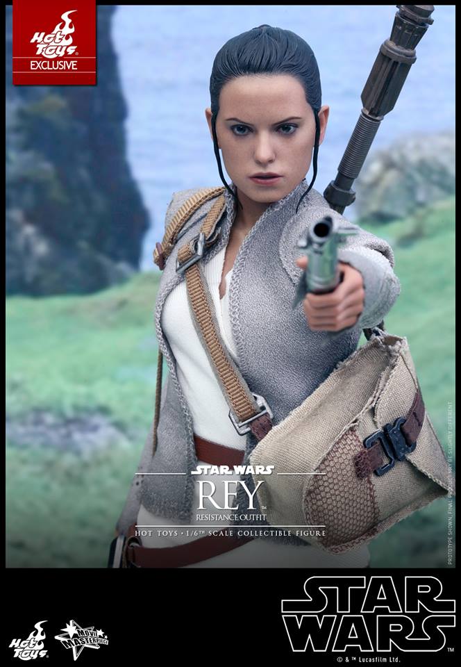 Hot Toys Unveils Rey's 'Resistance Outfit' Action Figure from THE FORCE  AWAKENS — GeekTyrant