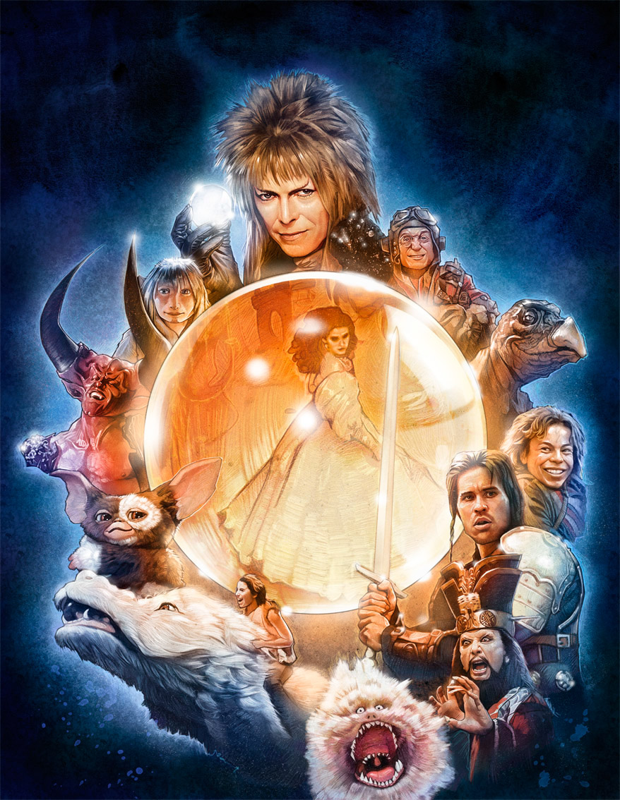 Classic '80s Fantasy Films Featured in Stunning Cover Art for ImagineFX