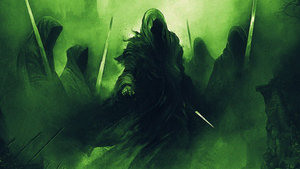 The Nazgûl Loom Over Frodo in Cool New THE LORD OF THE RINGS Art Print ...