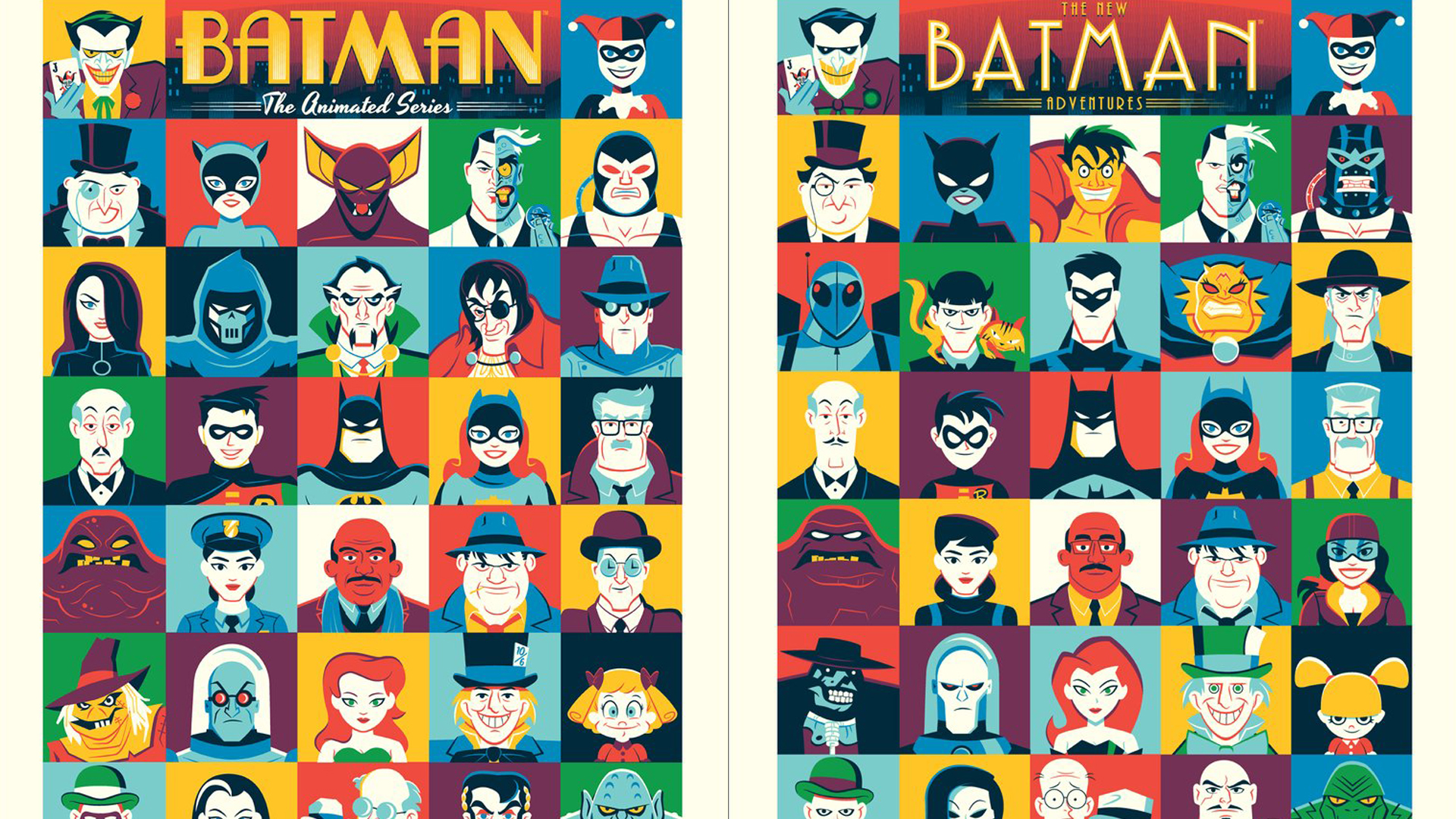Cool Mondo Posters For BATMAN: THE ANIMATED SERIES and THE NEW BATMAN  ADVENTURES — GeekTyrant