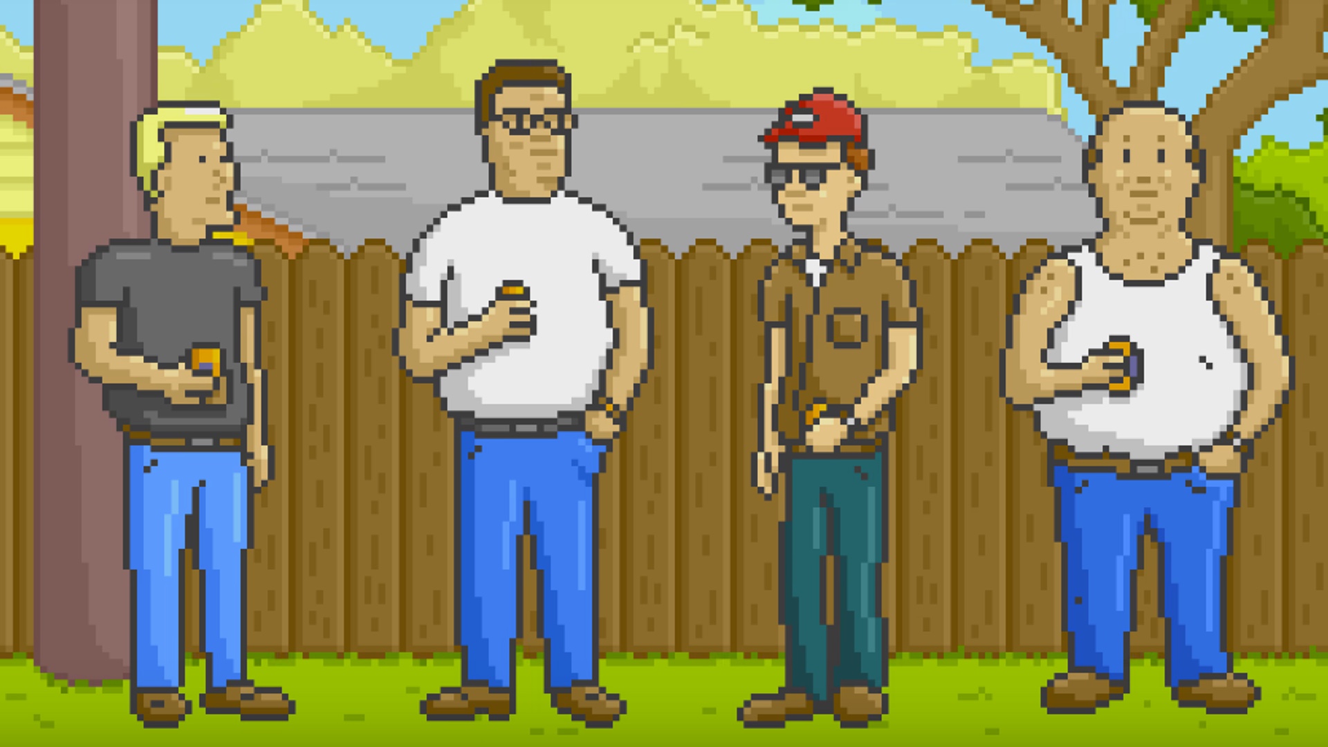 KING OF THE HILL Intro Gets Recreated in Pixels — GeekTyrant