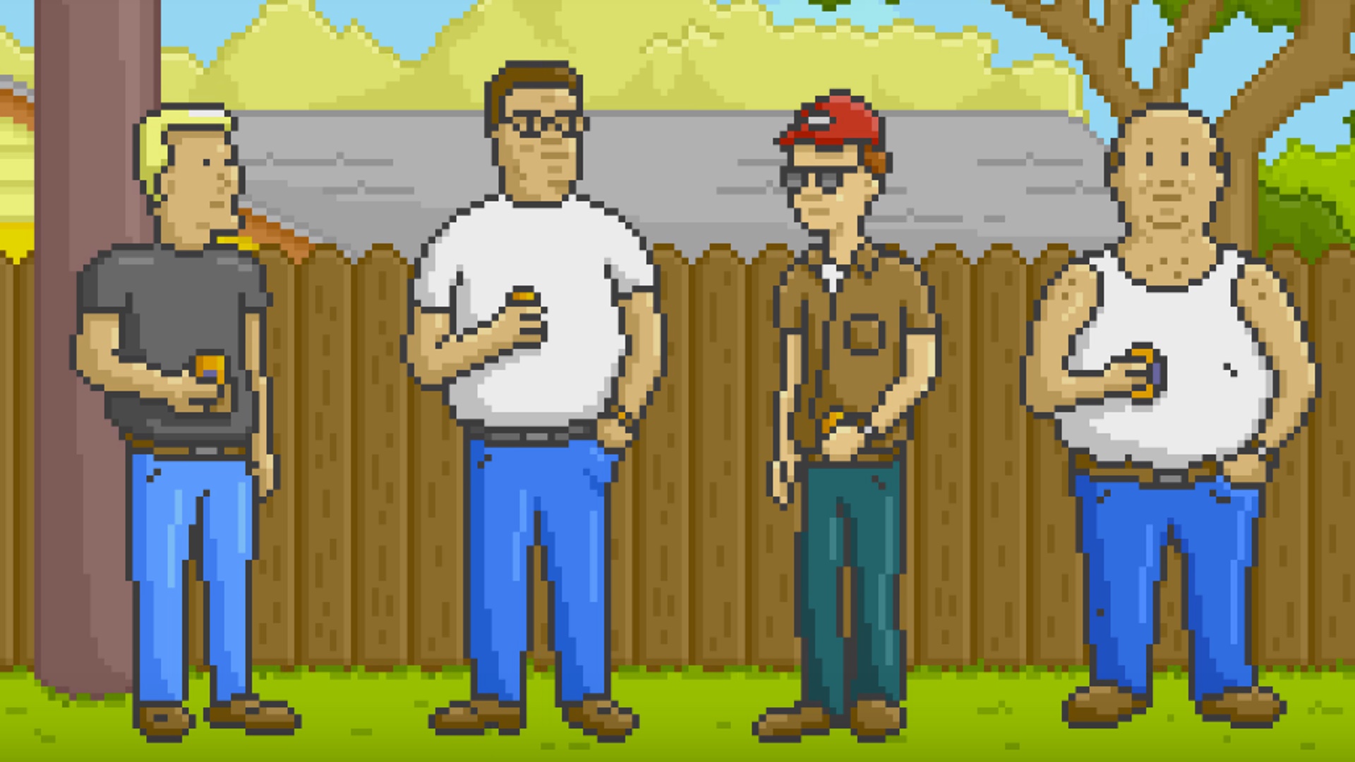 King of the Hill in Pixels 