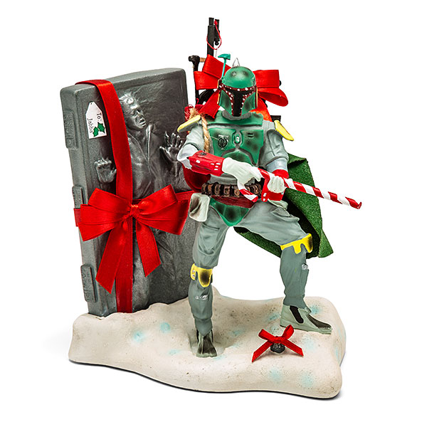 Star Wars Han Solo And Boba Fett Salt And Pepper Shakers - The Christmas  Loft