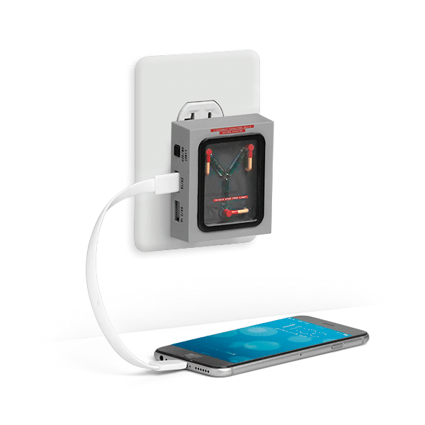Charge Your Phone With Gigawatts With This BACK TO THE FUTURE Flux