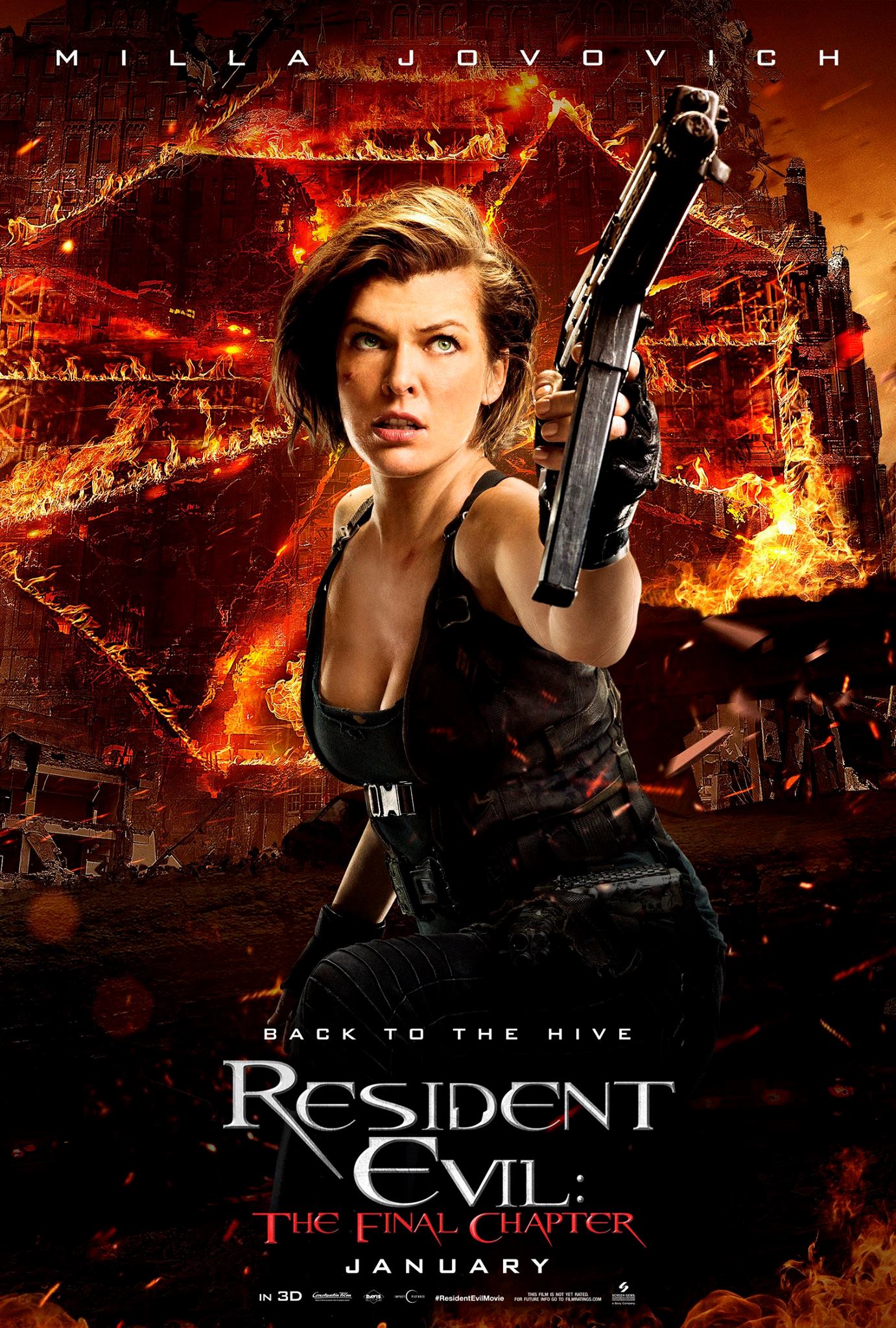 Resident Evil: The Final Chapter: Attack against the survivors (HD CLIP) 