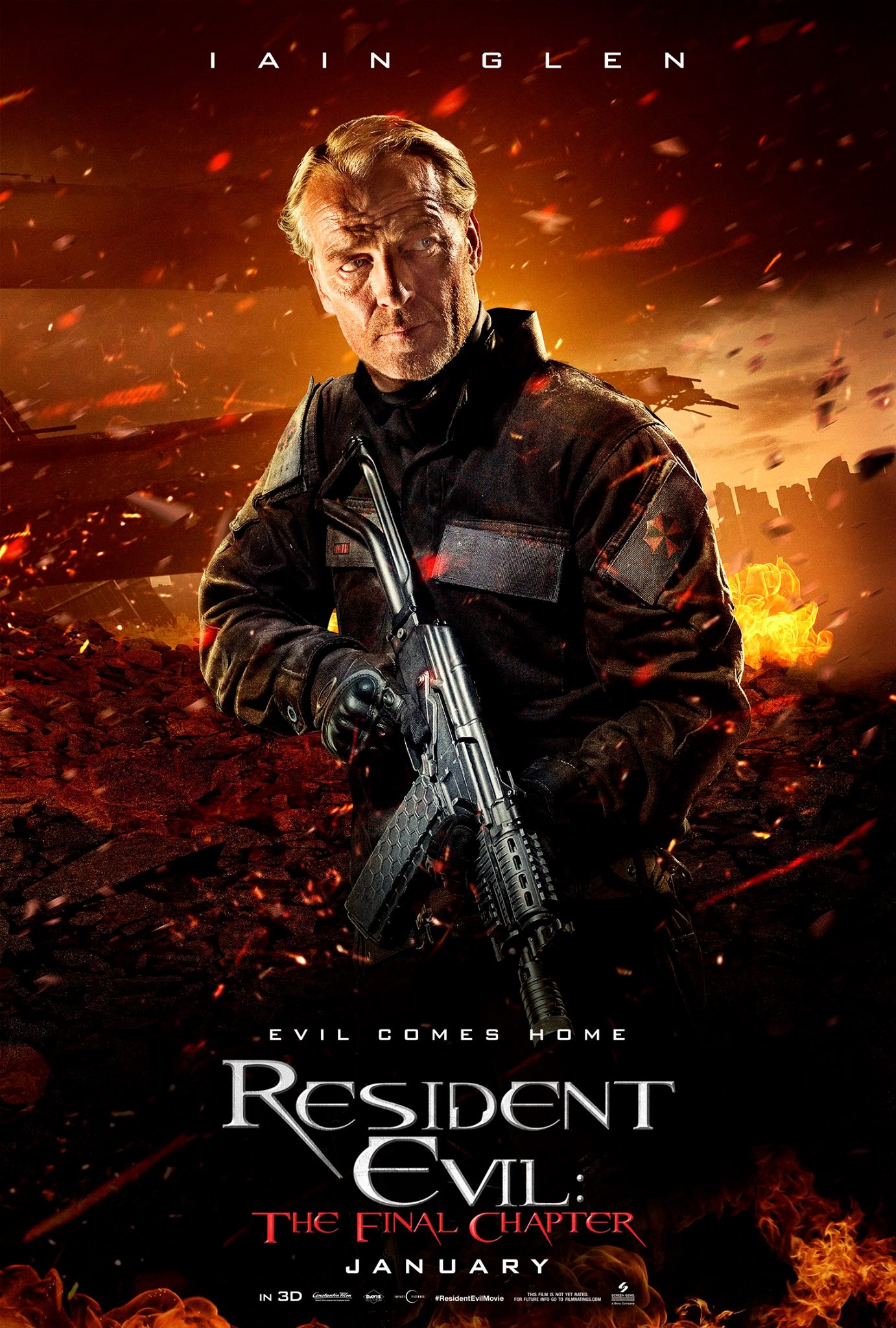 RESIDENT EVIL: EL CAPÍTULO FINAL posters de los personajes - Web de cine  fantástico, terror y ciencia ficción