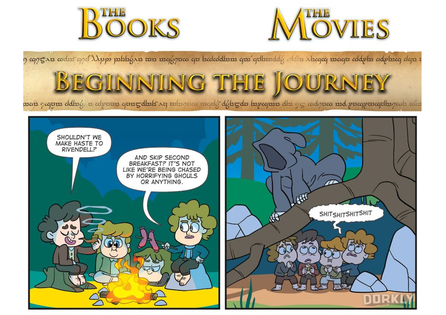the lord of the rings books vs movies