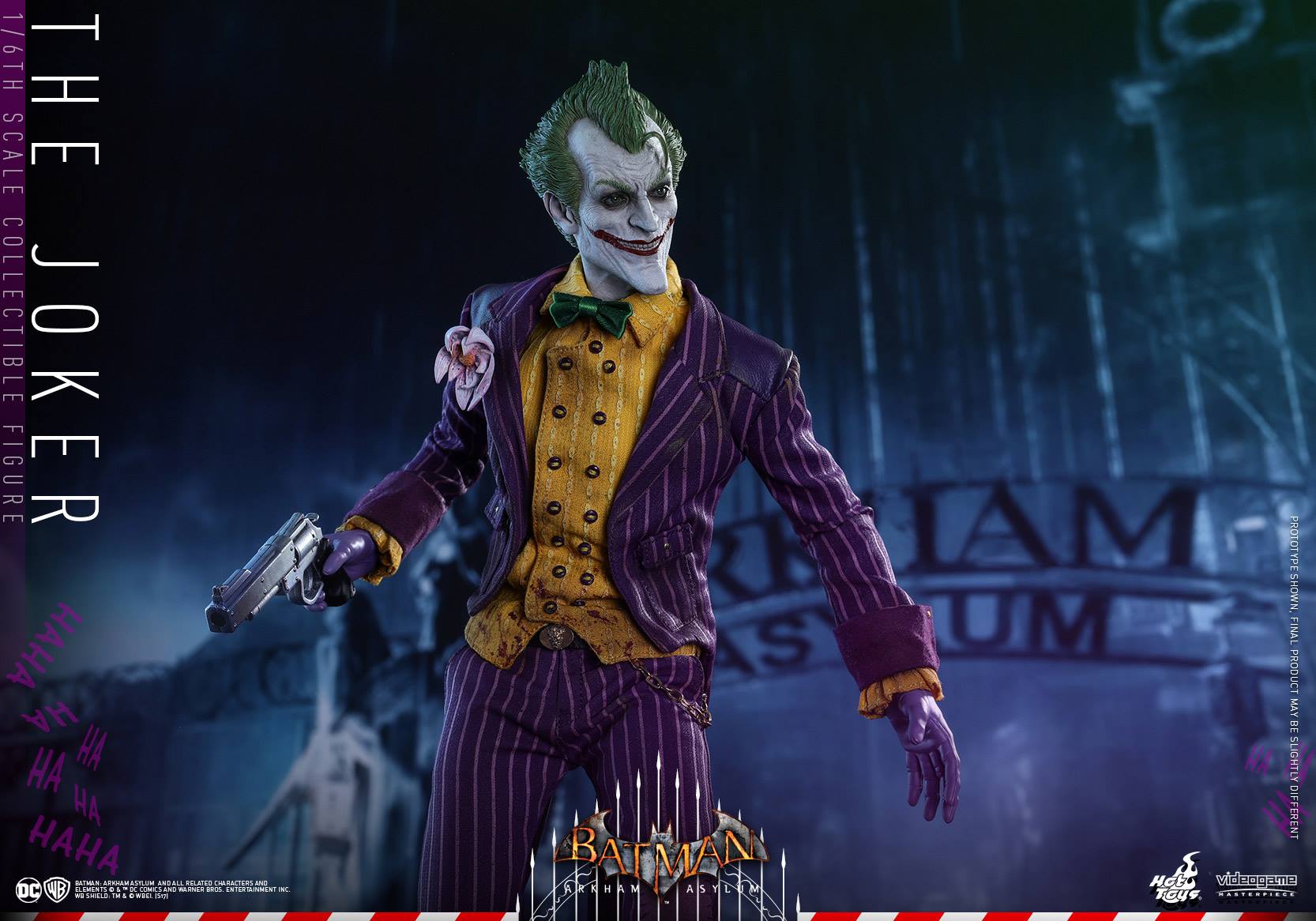 Hot Toys Shows Off Their Joker Action Figure From BATMAN: ARKHAM ASYLUM ...