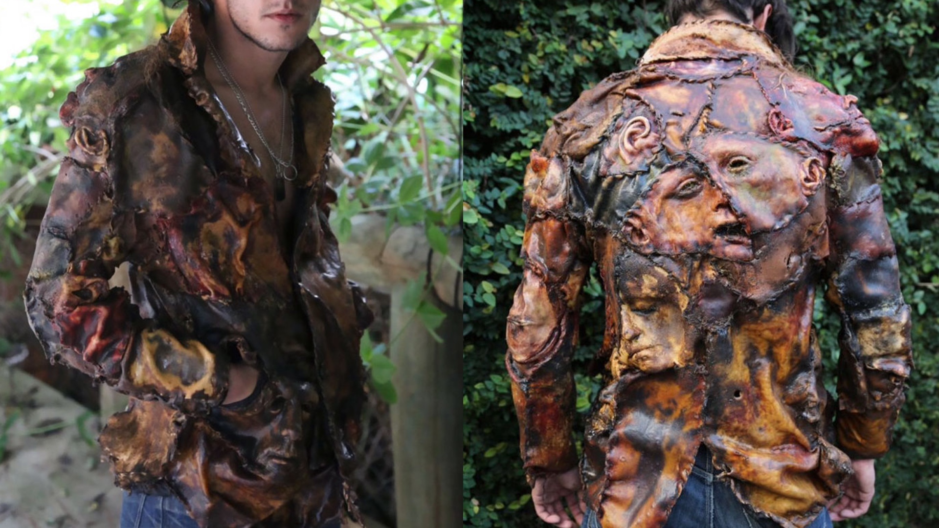 Serial Killer Inspired Clothing Line Looks Like It's Made Out of Human Skin  — GeekTyrant, killer skins 