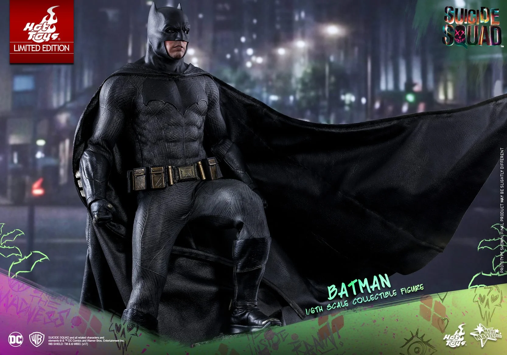 Hot Toys Reveals Their Suicide Squad Batman Action Figure Geektyrant
