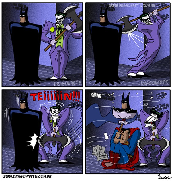 Batman Is the Real Joker in This Funny Comic Strip Series — GeekTyrant