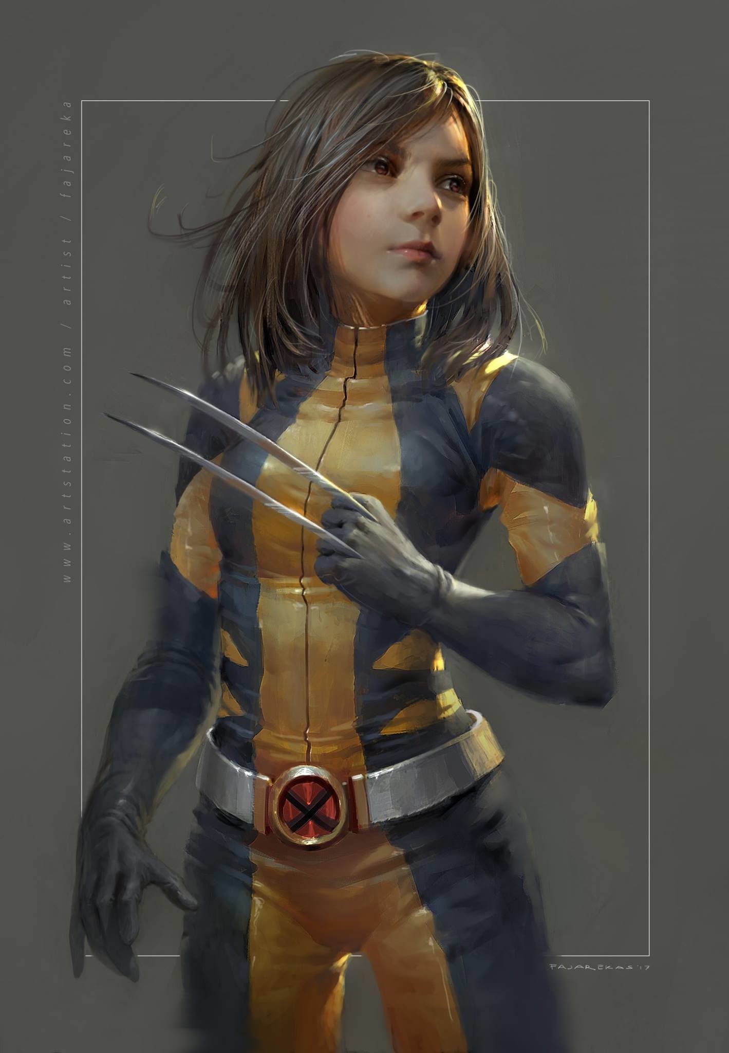 Awesome Fan Art Features a Young X-23 in Her Wolverine Costume — GeekTyrant