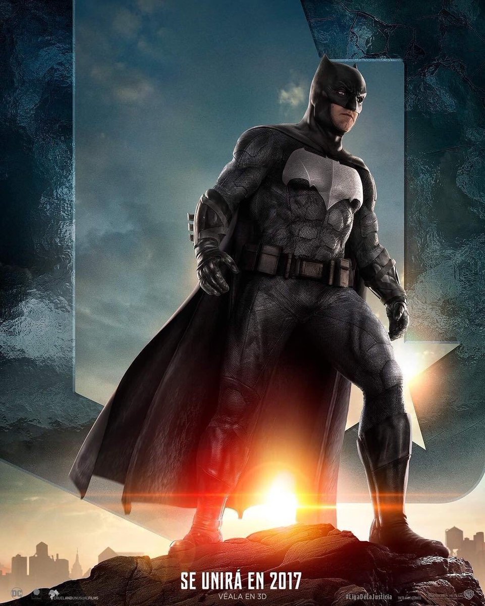 Batman Gets His Own Promo Teaser and Poster for JUSTICE LEAGUE — GeekTyrant