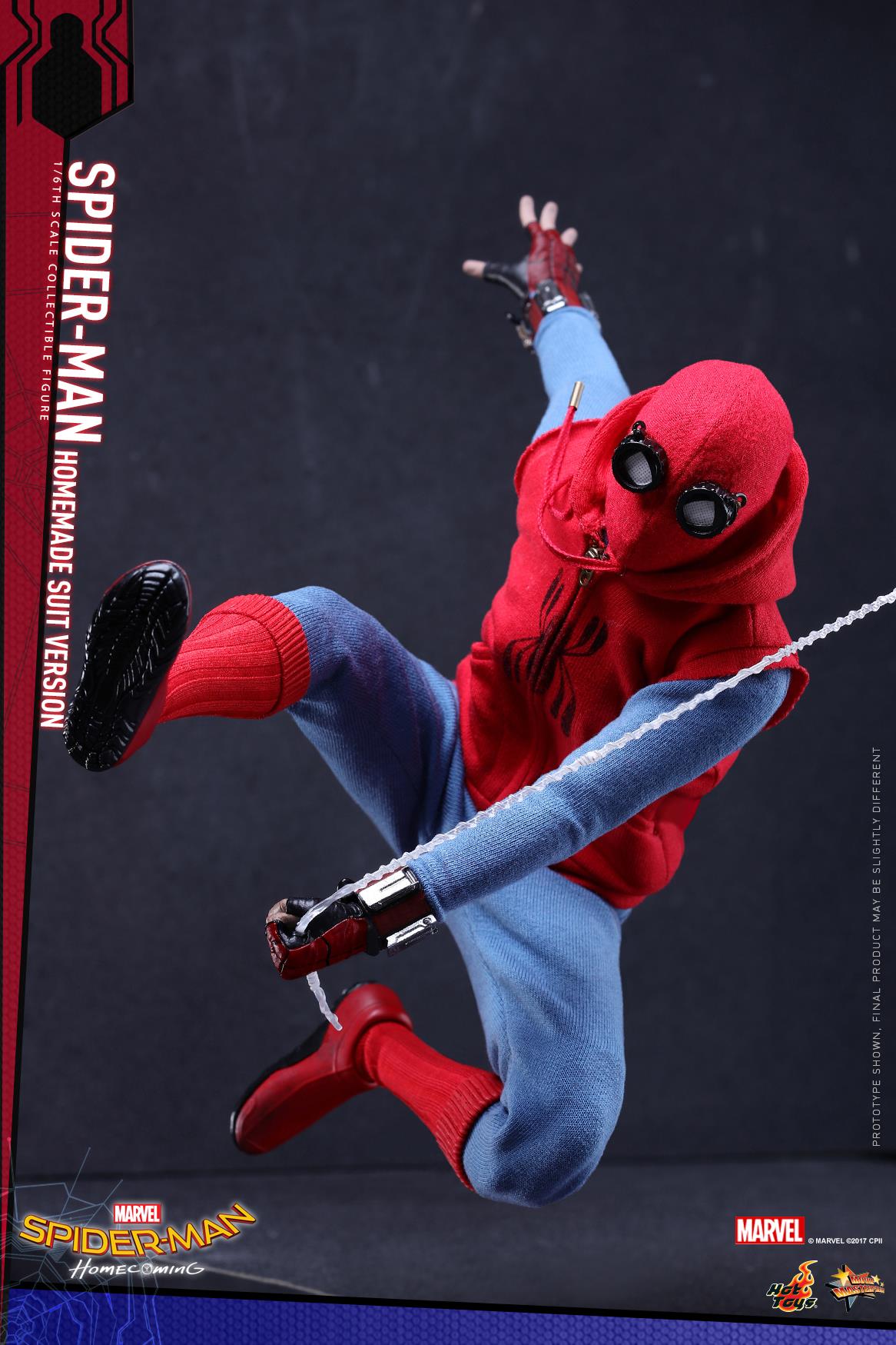 Hot Toys Reveals Their SPIDER-MAN: HOMECOMING Action Figure of Spider-Man  in His Homemade Suit — GeekTyrant