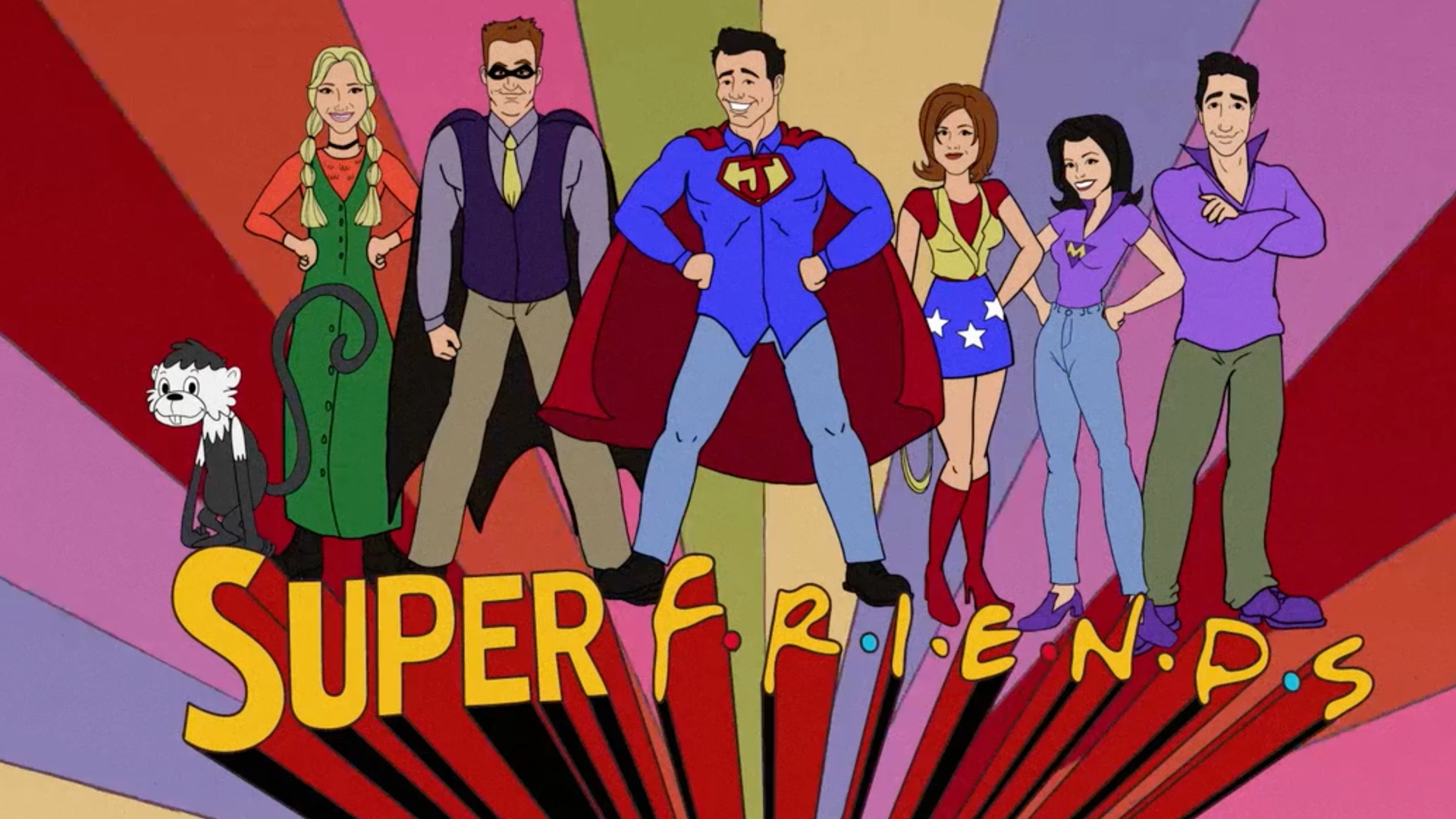 The JUSTICE LEAGUE Gets a Funny Animated FRIENDS Parody Video Called SUPER  FRIENDS — GeekTyrant