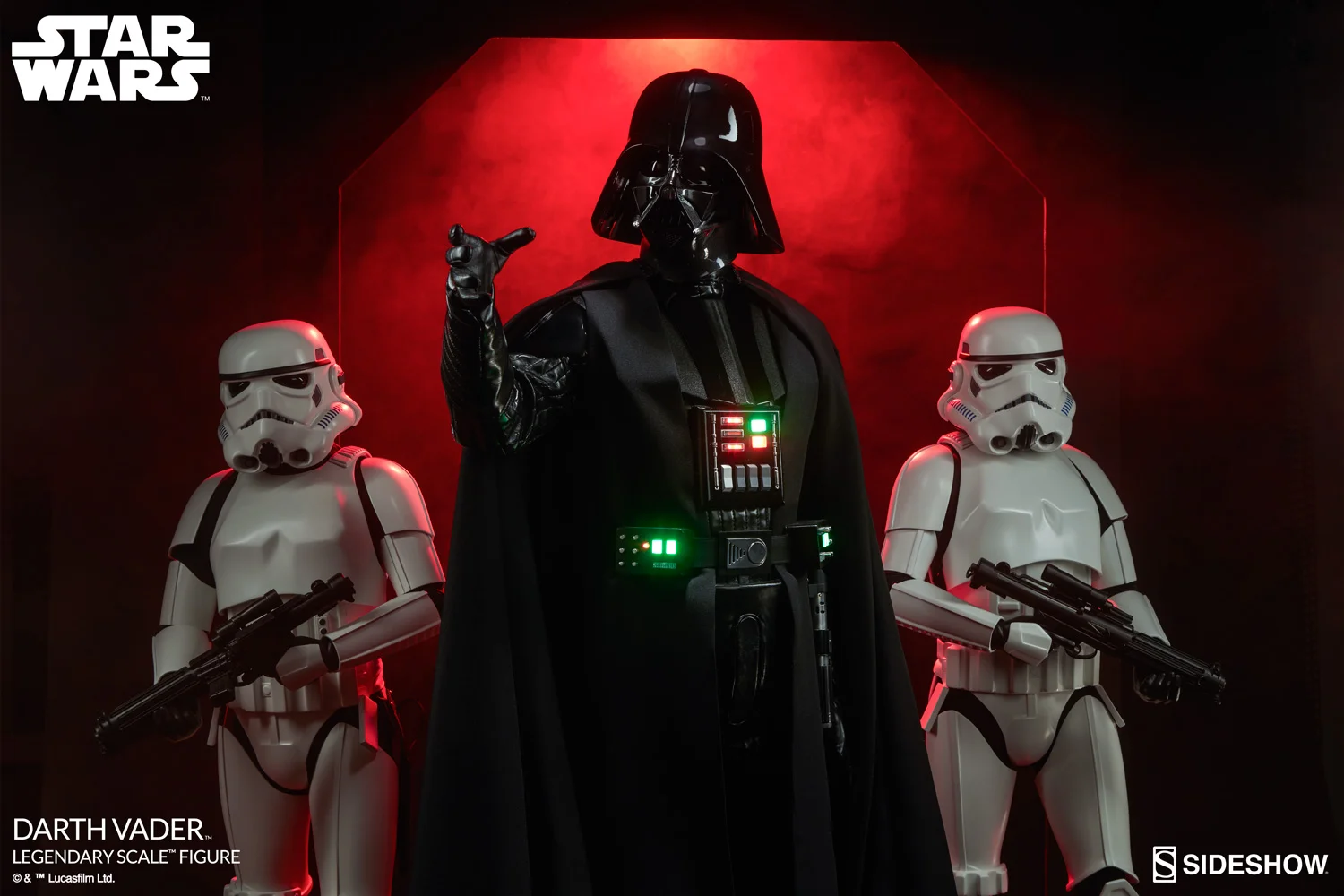 Sideshow Collectibles' Legendary Scale Darth Vader Figure