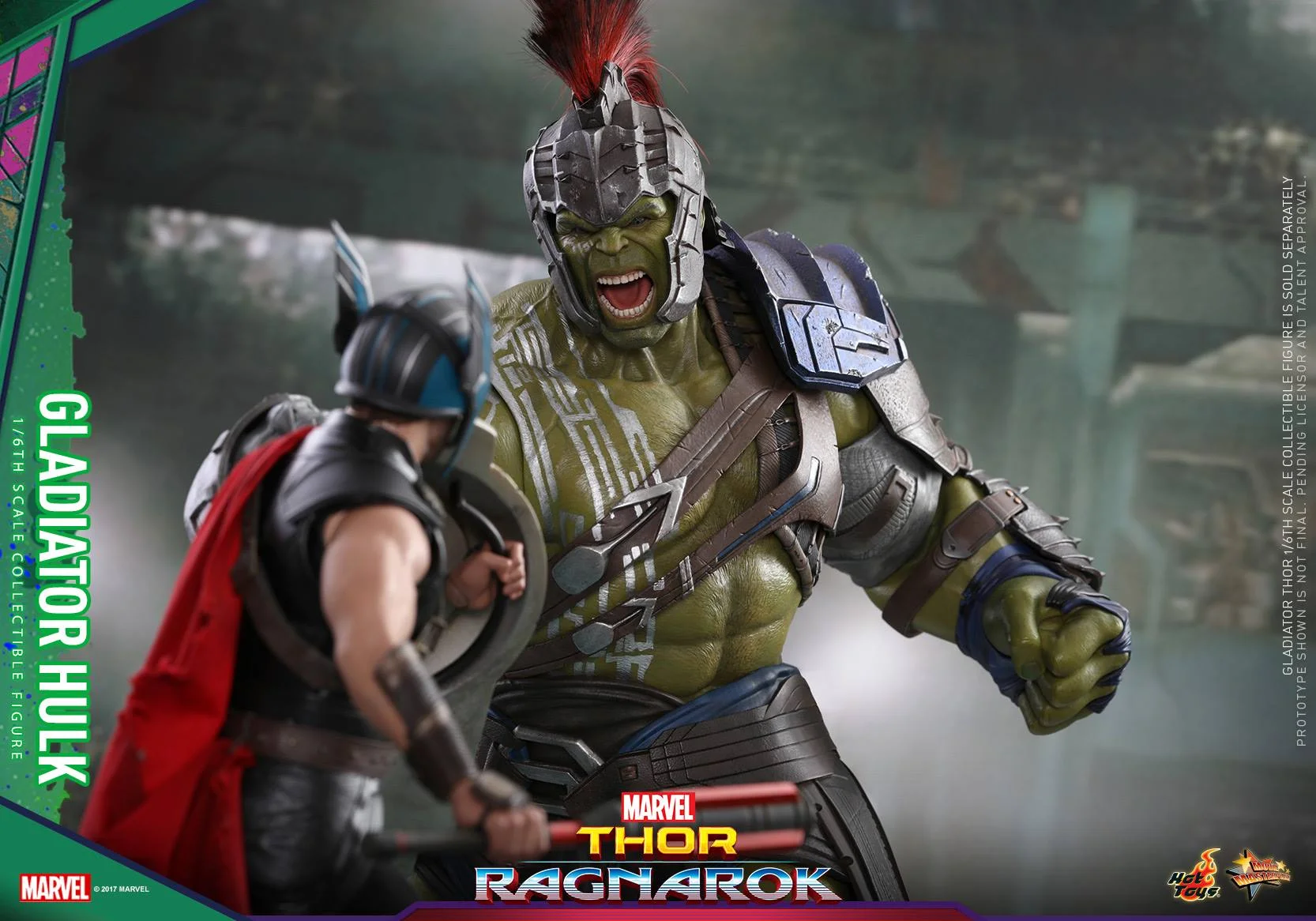 thor ragnarok hulk hot toys