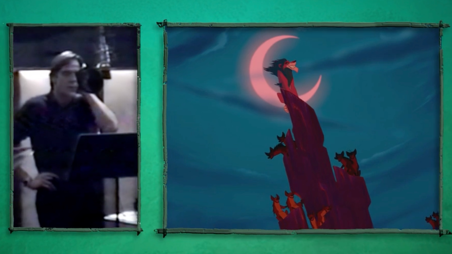 Rare Cool Footage of Jeremy Irons Singing "Be Prepared" as Scar in THE