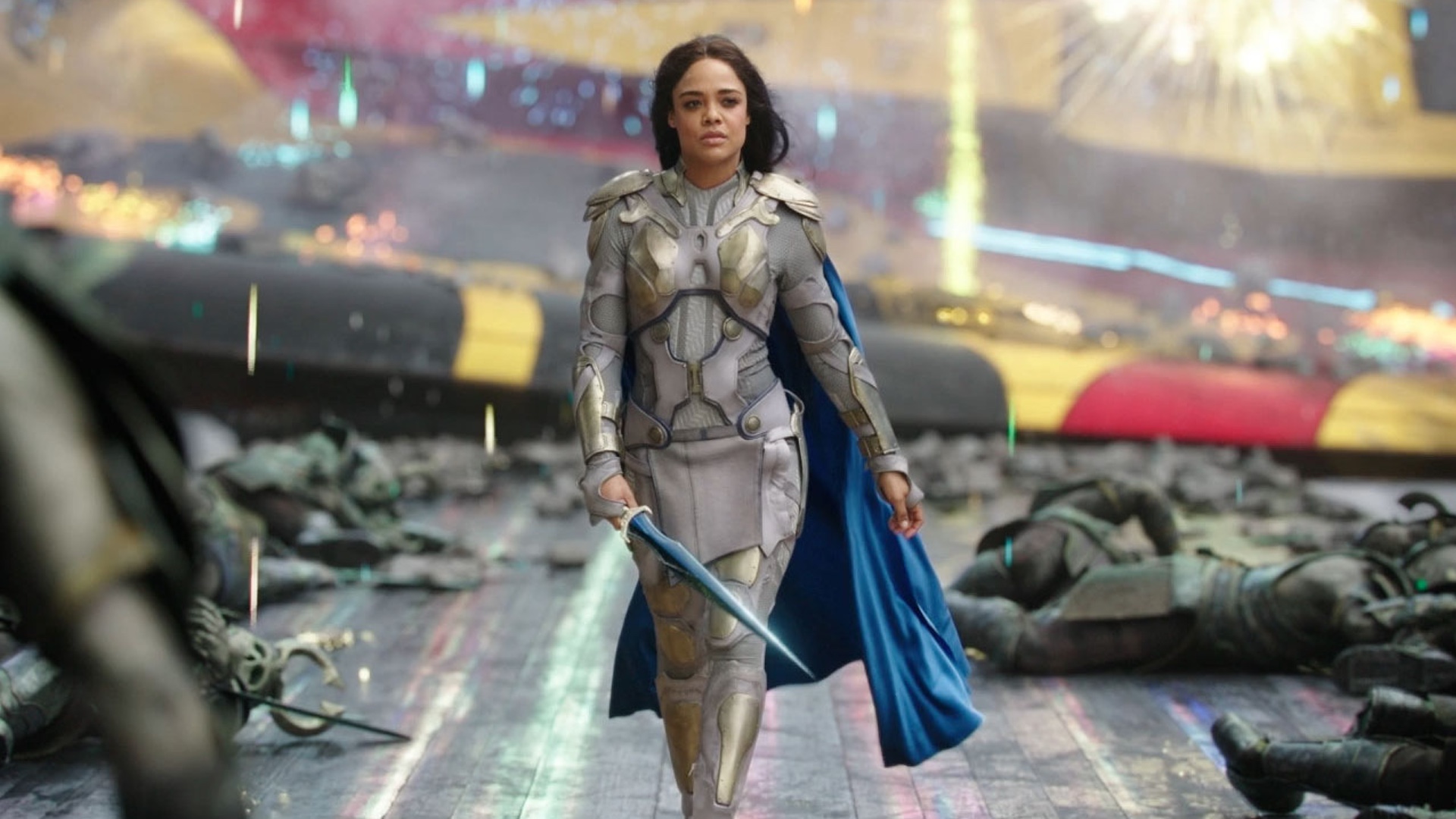 Tessa Thompson's Valkyrie to Appear in 'The Marvels,' Trailer Confirms