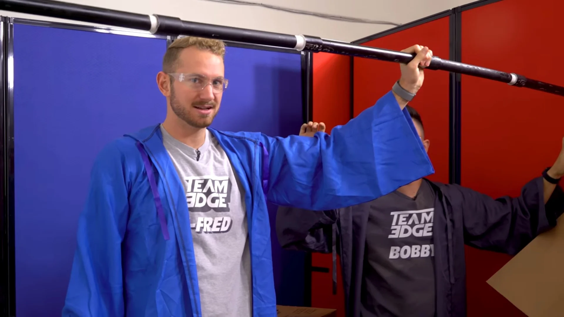 Watch A Group Of Guys Try To Recreate The Trash Compactor Scene From