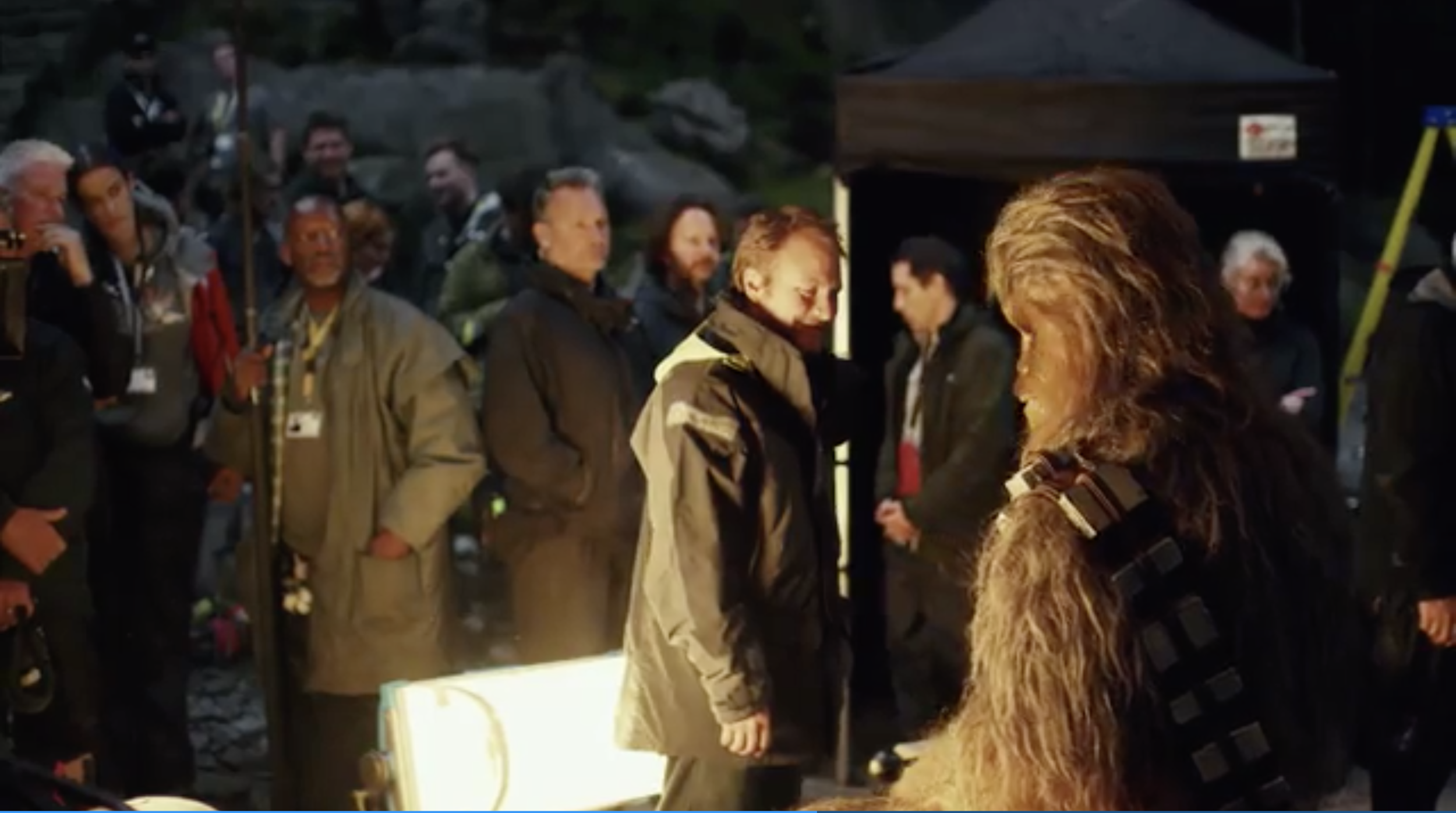 Watch: Thrilling New Behind-the-Scenes Footage of Star Wars: The Last Jedi!  - Parade