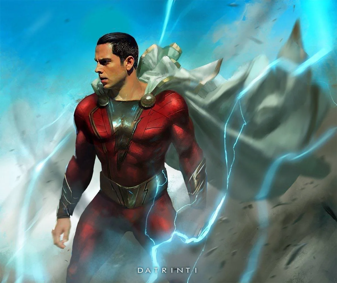 Zachary Levi Comments On Playing Shazam And We Have Some Fan Art Of Him As The Superhero Geektyrant zachary levi comments on playing shazam