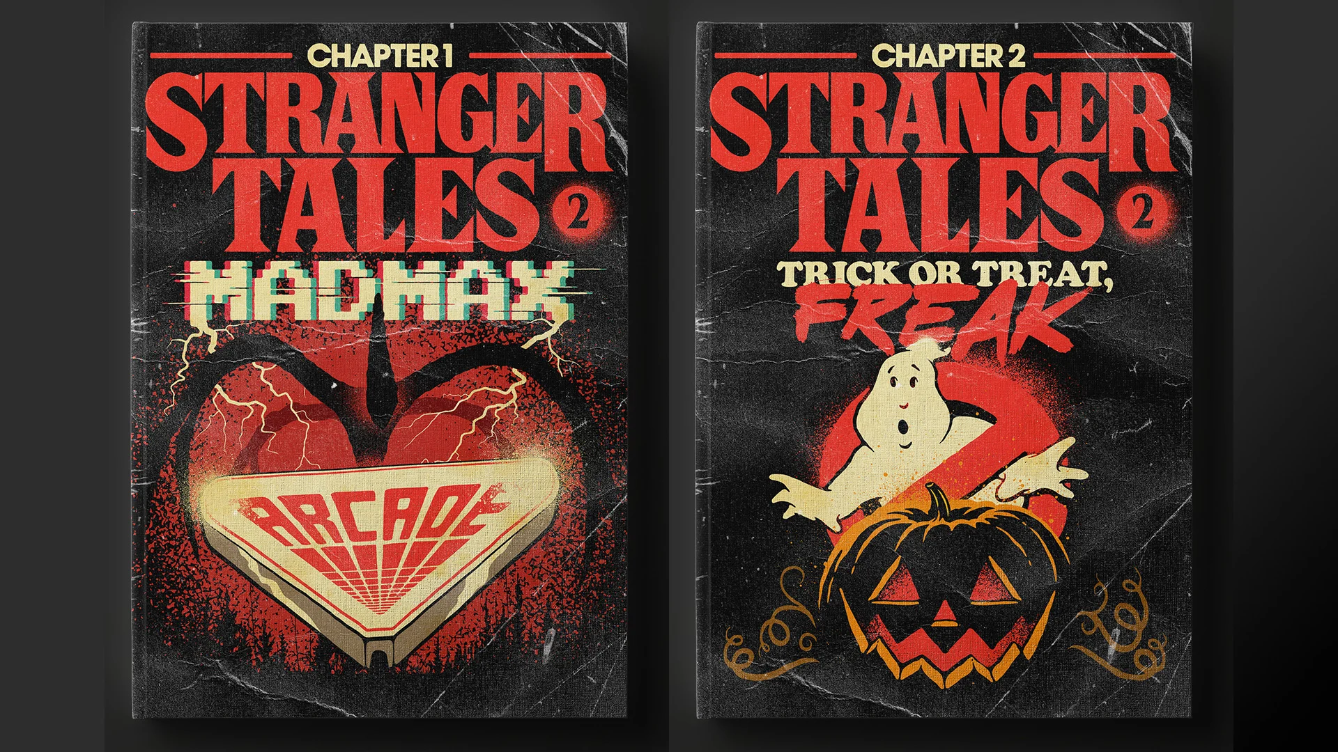 STRANGER THINGS Season 2 Gets Some Radical RetroStyle Book and Game Art From Butcher Billy