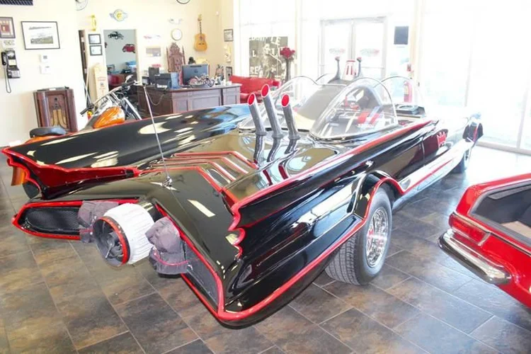 This Drivable Replica of Adam West's Batmobile Complete with Bat-Scope ...