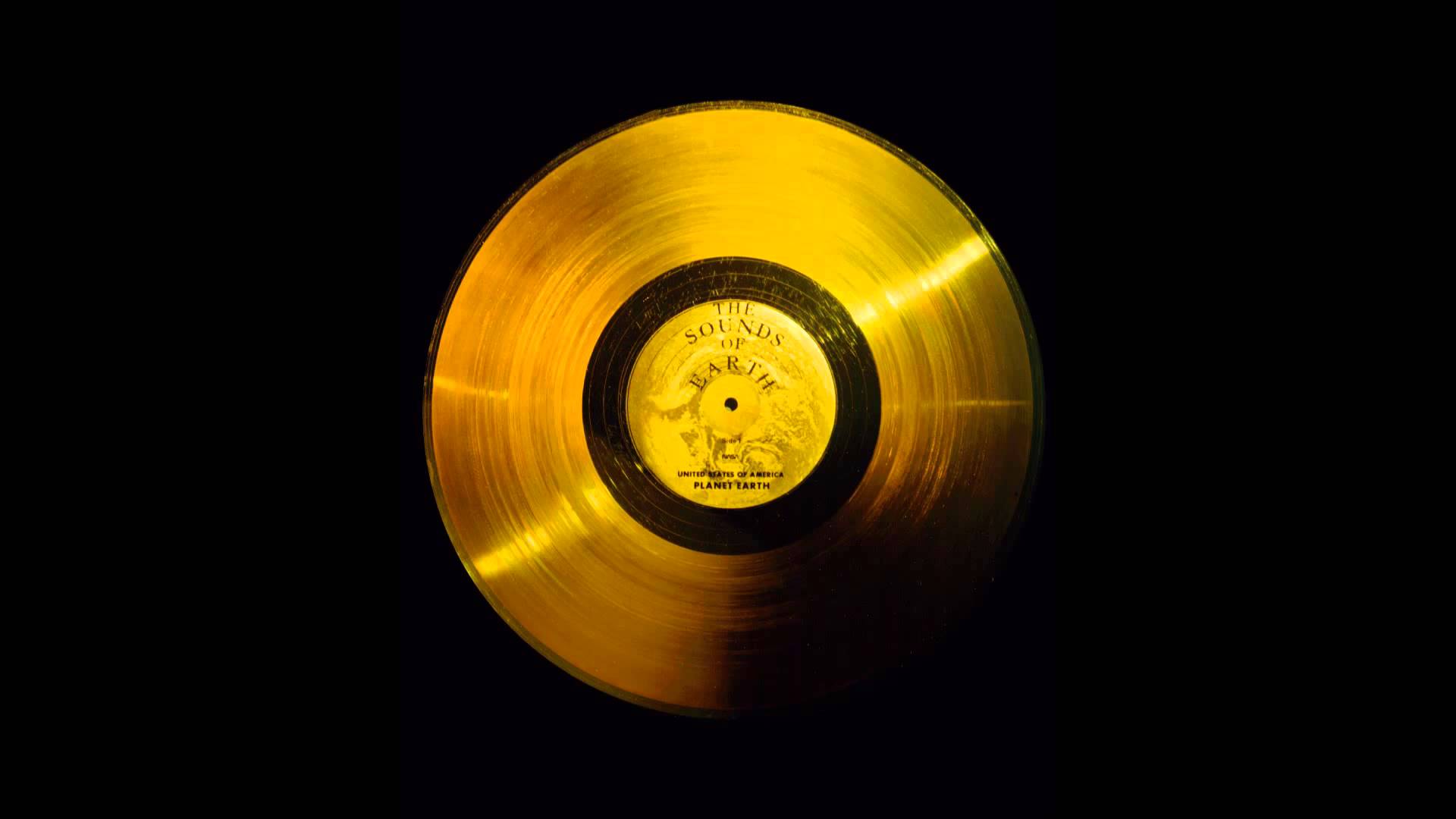 golden record on the voyager